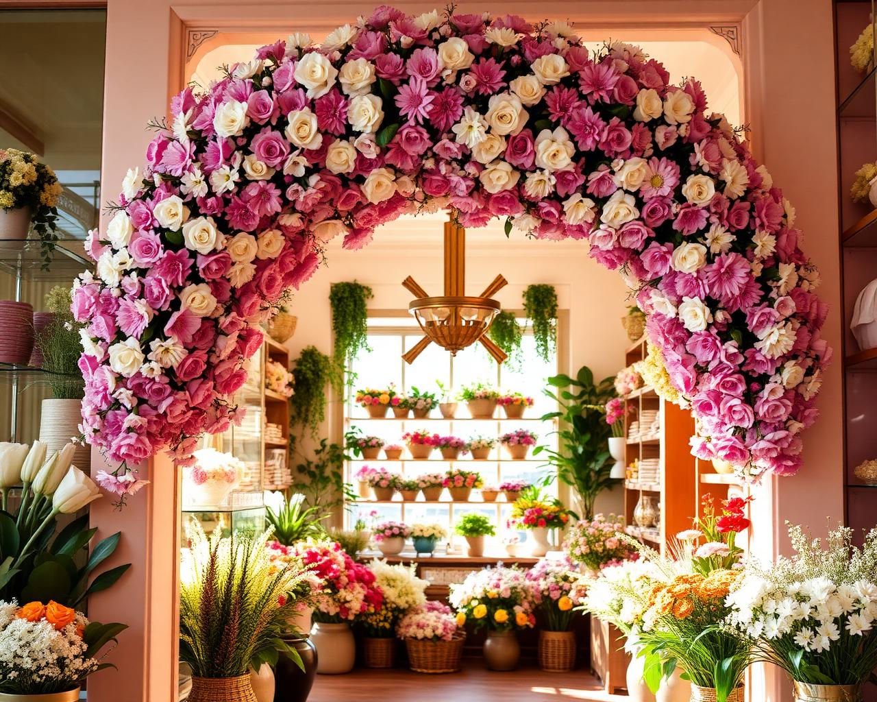 The Flower Castle shopfront in Jaipur